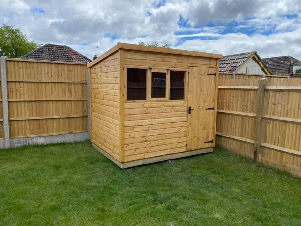 8x6 Classic Pent Shed