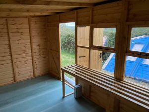 Bespoke 14x8 Pent potting shed